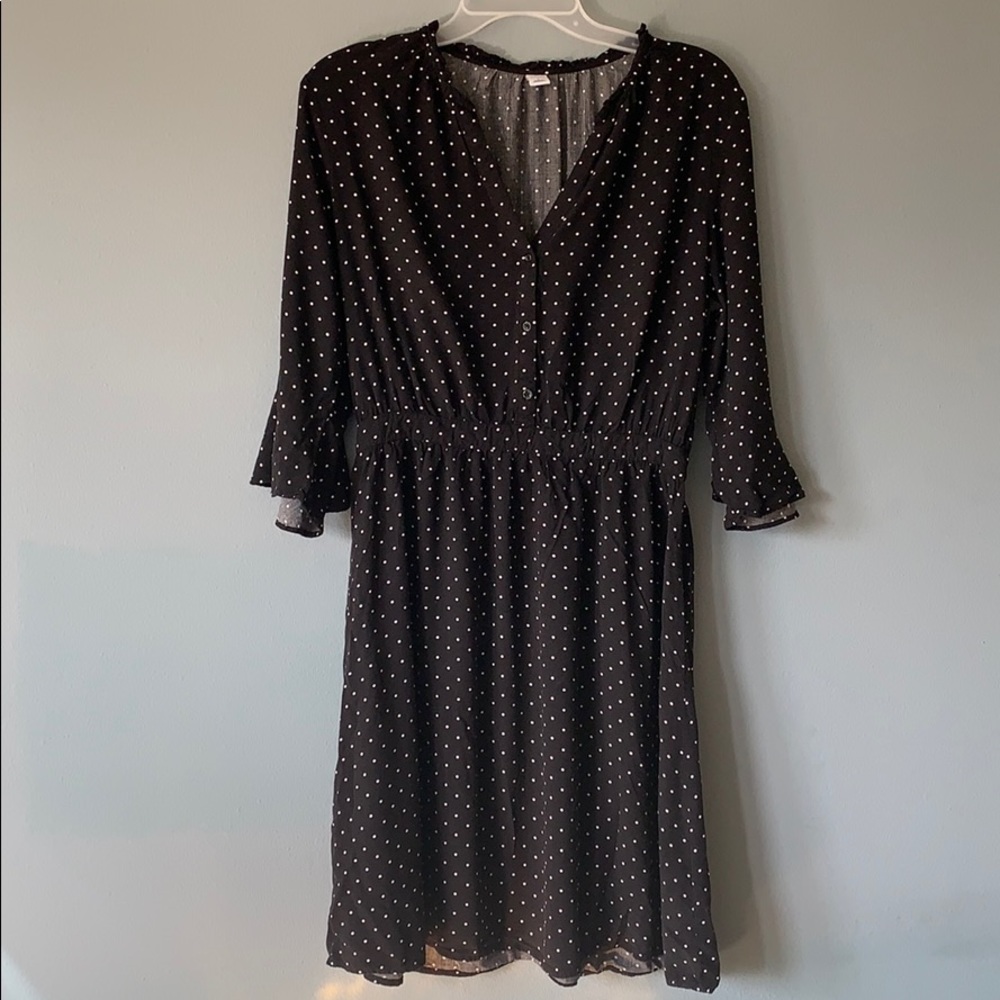 🌈 3/12 Old Navy Polka-Dot Dress